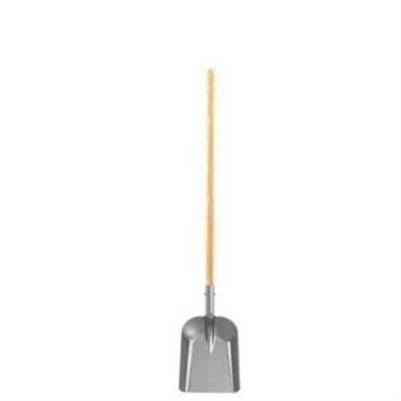 BON TOOL 11 in X 14 in Scoop Shovel, Aluminum, 48 in L Wood Handle 84-701